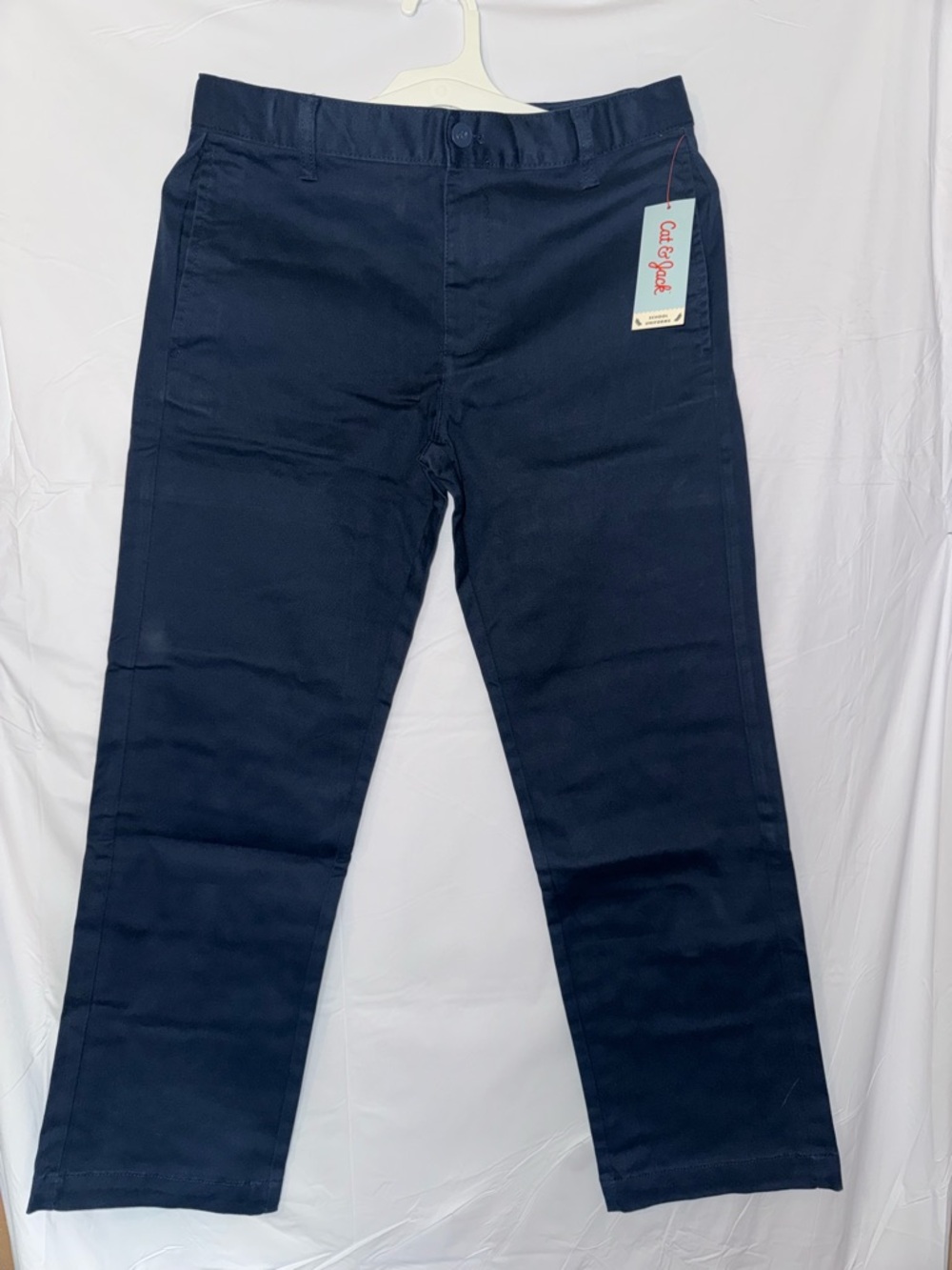 Boys Cat & Jack Dark Navy Straight school uniform pants